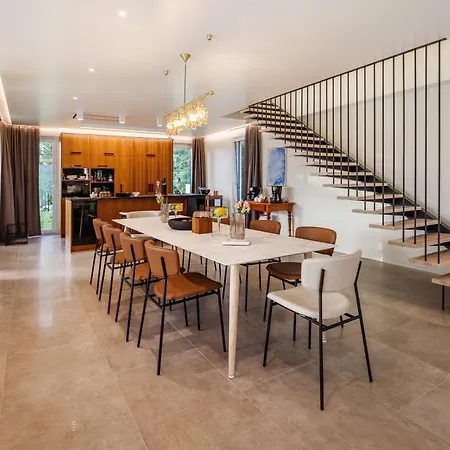 Vila Sonia Near Labin - Rabac For 8 Persons With 40 M2 Heated Pool, Wellness & Kids Playground Vrvari