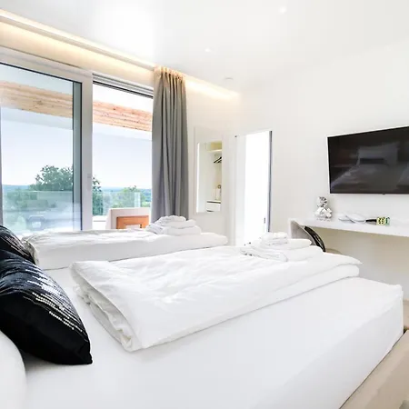 Vila Sonia Near Labin - Rabac For 8 Persons With 40 M2 Heated Pool, Wellness & Kids Playground *
